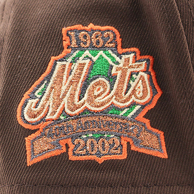 ニューエラ キャップ 9FORTY ニューヨーク メッツ MLB 40TH GREEN BOTTOM A-FRAME SNAPBACK CAP BROWN