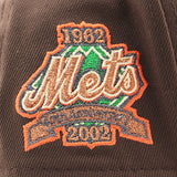 ニューエラ キャップ 9FORTY ニューヨーク メッツ MLB 40TH GREEN BOTTOM A-FRAME SNAPBACK CAP BROWN