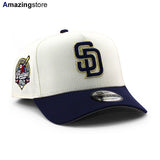 ニューエラ キャップ 9FORTY サンディエゴ パドレス MLB 40TH GREY BOTTOM A-FRAME SNAPBACK CAP CREAM