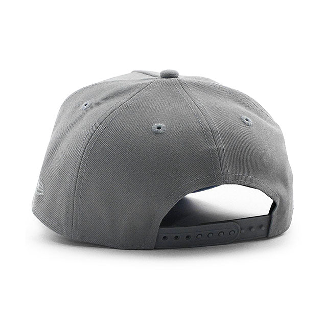 ニューエラ キャップ 9FORTY テキサス レンジャーズ MLB 40TH LT BLUE BOTTOM A-FRAME SNAPBACK CAP GRAY