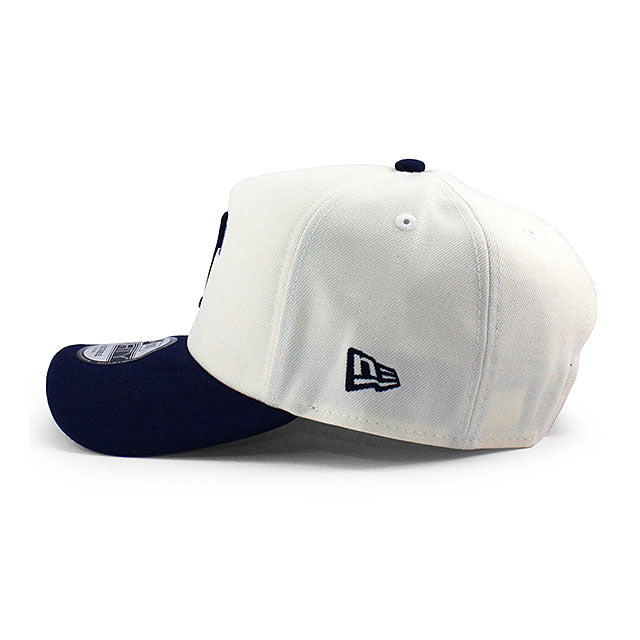 ニューエラ キャップ 9FORTY テキサス レンジャーズ MLB 40TH GREY BOTTOM A-FRAME SNAPBACK CAP CREAM