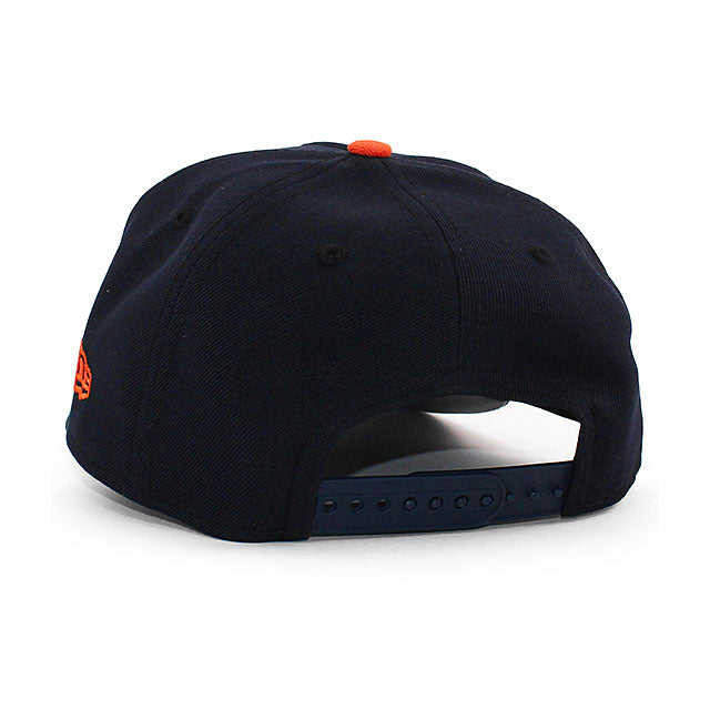 ニューエラ キャップ 9FORTY デトロイト タイガース MLB 40TH GREY BOTTOM A-FRAME SNAPBACK CAP NAVY