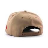 ニューエラ キャップ 9FORTY ロサンゼルス ドジャース MLB 50TH GREEN BOTTOM A-FRAME SNAPBACK CAP CAMEL