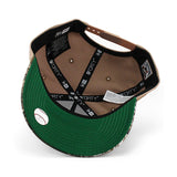 ニューエラ キャップ 9FORTY ロサンゼルス ドジャース MLB 50TH GREEN BOTTOM A-FRAME SNAPBACK CAP CAMEL
