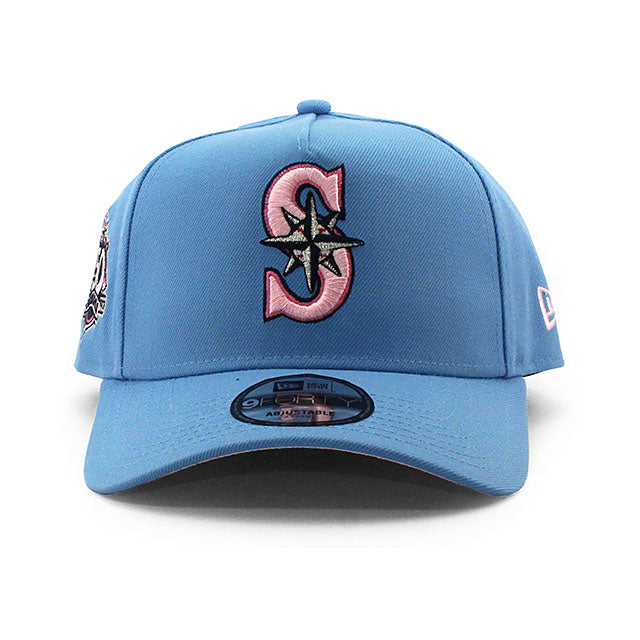 ニューエラ キャップ 9FORTY シアトル マリナーズ MLB 50TH PINK