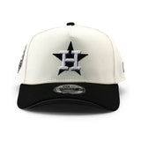 ニューエラ キャップ 9FORTY ヒューストン アストロズ MLB 60TH GREY BOTTOM A-FRAME SNAPBACK CAP CREAM
