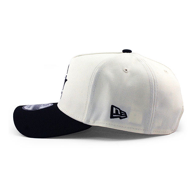 ニューエラ キャップ 9FORTY ヒューストン アストロズ MLB 60TH GREY BOTTOM A-FRAME SNAPBACK CAP CREAM