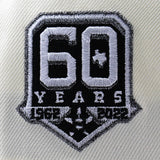 ニューエラ キャップ 9FORTY ヒューストン アストロズ MLB 60TH GREY BOTTOM A-FRAME SNAPBACK CAP CREAM