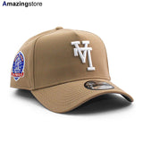 ニューエラ キャップ 9FORTY ロサンゼルス ドジャース MLB 60TH GREY BOTTOM A-FRAME SNAPBACK CAP CAMEL