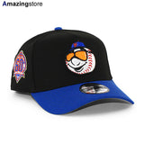 ニューエラ キャップ 9FORTY ニューヨーク メッツ MR MET MLB 60TH GREY BOTTOM A-FRAME SNAPBACK CAP BLACK