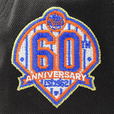 ニューエラ キャップ 9FORTY ニューヨーク メッツ MR MET MLB 60TH GREY BOTTOM A-FRAME SNAPBACK CAP BLACK