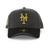 ニューエラ キャップ 9FORTY ニューヨーク メッツ MLB 60TH GREY BOTTOM A-FRAME SNAPBACK CAP DARK GRAY