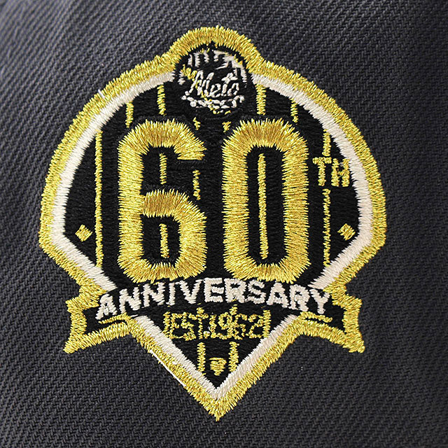 ニューエラ キャップ 9FORTY ニューヨーク メッツ MLB 60TH GREY