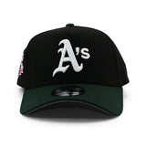 ニューエラ キャップ 9FORTY オークランド アスレチックス MLB 1989 WORLD SERIES GREY BOTTOM A-FRAME SNAPBACK CAP BLACK