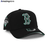 ニューエラ キャップ 9FORTY ボストン レッドソックス MLB 90TH TIFFANY BOTTOM A-FRAME SNAPBACK CAP BLACK