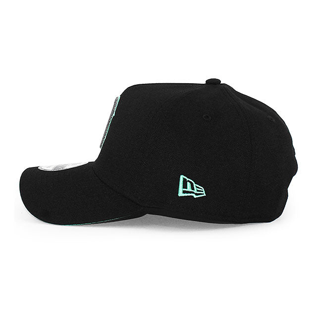 ニューエラ キャップ 9FORTY ボストン レッドソックス MLB 90TH TIFFANY BOTTOM A-FRAME SNAPBACK CAP BLACK