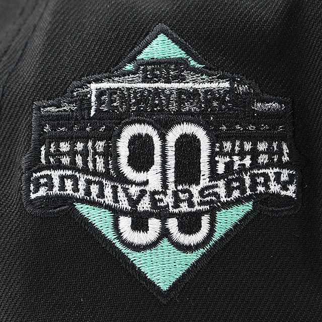 ニューエラ キャップ 9FORTY ボストン レッドソックス MLB 90TH TIFFANY BOTTOM A-FRAME SNAPBACK CAP BLACK