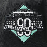 ニューエラ キャップ 9FORTY ボストン レッドソックス MLB 90TH TIFFANY BOTTOM A-FRAME SNAPBACK CAP BLACK