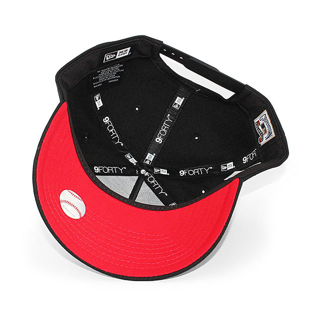 ニューエラ キャップ 9FORTY トロント ブルージェイズ MLB 1991 ALL STAR GAME RED BOTTOM A-FRAME SNAPBACK CAP BLACK