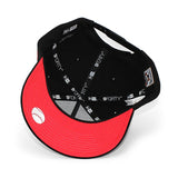 ニューエラ キャップ 9FORTY シカゴ ホワイトソックス MLB 1991 INAUGURAL YEAR LAVA RED BOTTOM A-FRAME SNAPBACK CAP BLACK