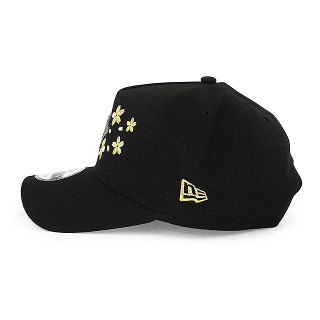 ニューエラ キャップ 9FORTY トロント ブルージェイズ MLB 1993 WORLD SERIES GREY BOTTOM A-FRAME SNAPBACK CAP BLACK