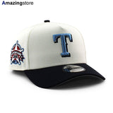 ニューエラ キャップ 9FORTY テキサス レンジャーズ MLB 1995 ALL STAR GAME GREY BOTTOM A-FRAME SNAPBACK CAP CREAM