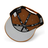 ニューエラ キャップ 9FORTY シカゴ ホワイトソックス MLB 95TH GREY BOTTOM A-FRAME SNAPBACK CAP BROWN