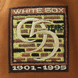 ニューエラ キャップ 9FORTY シカゴ ホワイトソックス MLB 95TH GREY BOTTOM A-FRAME SNAPBACK CAP BROWN