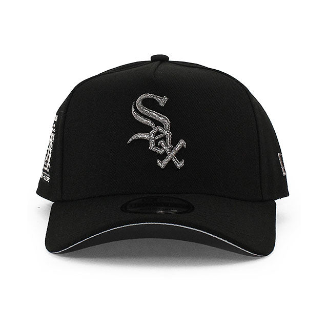 ニューエラ キャップ 9FORTY シカゴ ホワイトソックス MLB 95TH GREY BOTTOM A-FRAME SNAPBACK CAP BLACK