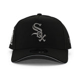 ニューエラ キャップ 9FORTY シカゴ ホワイトソックス MLB 95TH GREY BOTTOM A-FRAME SNAPBACK CAP BLACK