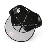 ニューエラ キャップ 9FORTY シカゴ ホワイトソックス MLB 95TH GREY BOTTOM A-FRAME SNAPBACK CAP BLACK