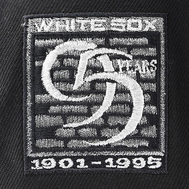 ニューエラ キャップ 9FORTY シカゴ ホワイトソックス MLB 95TH GREY BOTTOM A-FRAME SNAPBACK CAP BLACK