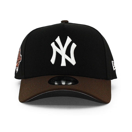 ニューエラ キャップ 9FORTY ニューヨーク ヤンキース MLB 1996 WORLD SERIES GREY BOTTOM A-FRAME SNAPBACK CAP BLACK