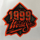 ニューエラ キャップ 9FORTY ニューヨーク ヤンキース MLB 1999 WORLD SERIES GREY BOTTOM A-FRAME SNAPBACK CAP CREAM