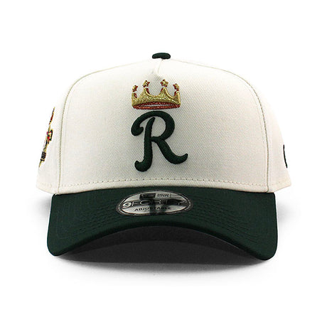 ニューエラ キャップ 9FORTY スナップバック カンザスシティ ロイヤルズ MLB AL 100TH GREY BOTTOM A-FRAME SNAPBACK CAP CREAM