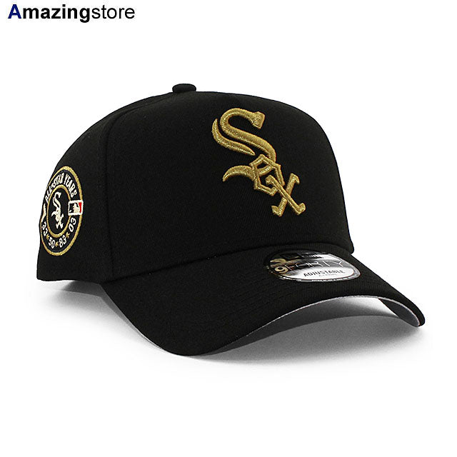 ニューエラ キャップ 9FORTY シカゴ ホワイトソックス MLB ALL STAR YEARS GREY BOTTOM A-FRAME SNAPBACK CAP BLACK