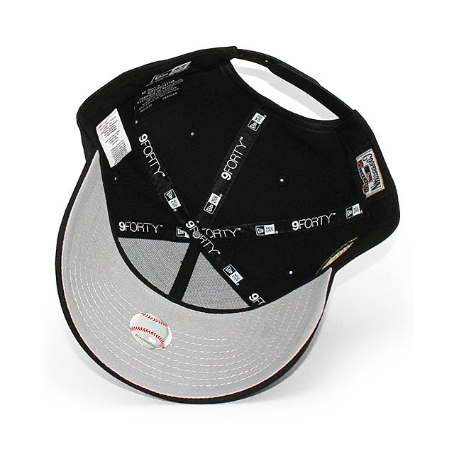 ニューエラ キャップ 9FORTY シカゴ ホワイトソックス MLB ALL STAR YEARS GREY BOTTOM A-FRAME SNAPBACK CAP BLACK