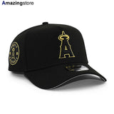 ニューエラ キャップ 9FORTY ロサンゼルス エンゼルス MLB MLB 1961 INAUGURAL SEASON GREY BOTTOM A-FRAME SNAPBACK CAP BLACK