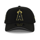 ニューエラ キャップ 9FORTY ロサンゼルス エンゼルス MLB MLB 1961 INAUGURAL SEASON GREY BOTTOM A-FRAME SNAPBACK CAP BLACK