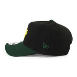 ニューエラ キャップ スナップバック 9FORTY オークランド アスレチックス MLB OAKLAND COLISEUM GREY BOTTOM A-FRAME SNAPBACK CAP BLACK