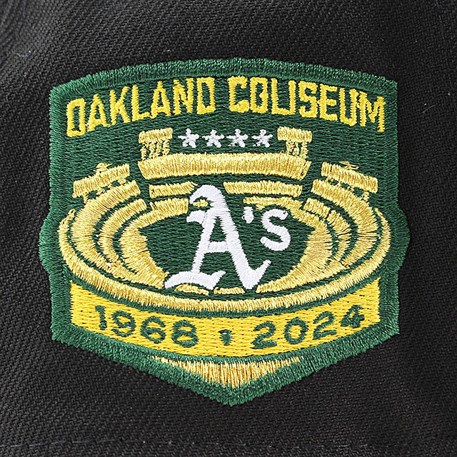 ニューエラ キャップ スナップバック 9FORTY オークランド アスレチックス MLB OAKLAND COLISEUM GREY BOTTOM A-FRAME SNAPBACK CAP BLACK