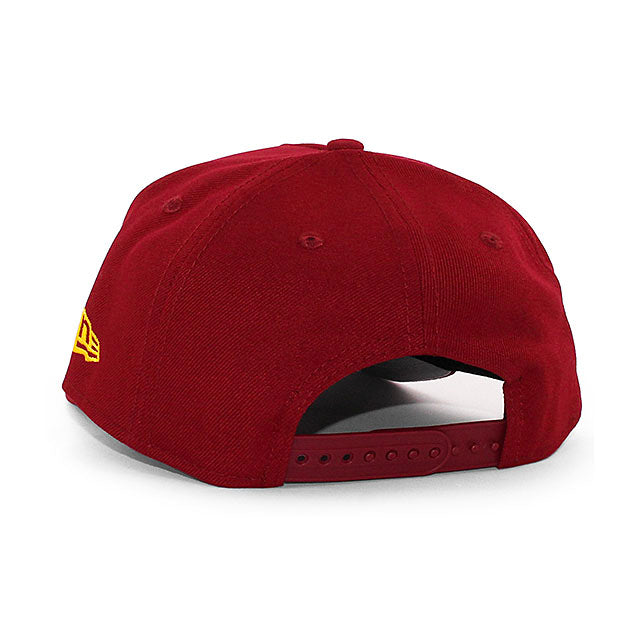 ニューエラ キャップ 9FORTY オークランド アスレチックス MLB 1968-2024 OAKLAND STADIUM GREY BOTTOM A-FRAME SNAPBACK CAP CARDINAL