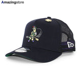 BIG LEAGUE CHEWモデル ニューエラ メッシュキャップ 9FORTY アトランタ ブレーブス MLB A-FRAME TRUCKER MESH CAP NAVY