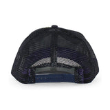 BIG LEAGUE CHEWモデル ニューエラ メッシュキャップ 9FORTY アトランタ ブレーブス MLB A-FRAME TRUCKER MESH CAP NAVY