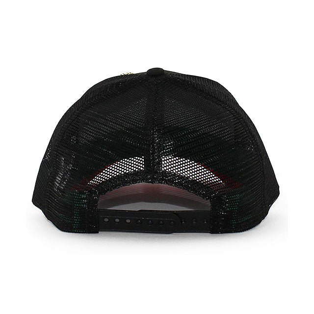 BIG LEAGUE CHEWモデル ニューエラ メッシュキャップ 9FORTY ボルチモア オリオールズ MLB A-FRAME TRUCKER MESH CAP BLACK