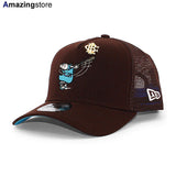 BIG LEAGUE CHEWモデル ニューエラ メッシュキャップ 9FORTY サンディエゴ パドレス MLB A-FRAME TRUCKER MESH CAP BROWN