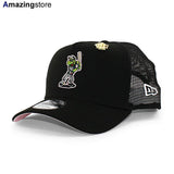 BIG LEAGUE CHEWモデル ニューエラ メッシュキャップ 9FORTY シカゴ ホワイトソックス MLB A-FRAME TRUCKER MESH CAP BLACK