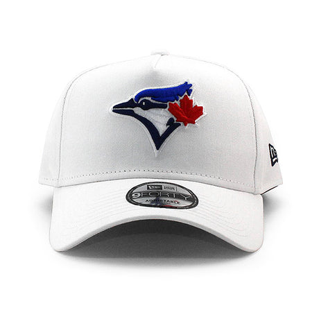 ニューエラ キャップ 9FORTY トロント ブルージェイズ MLB A-FRAME SNAPBACK CAP WHITE