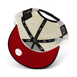 ニューエラ キャップ 9FORTY トロント ブルージェイズ MLB RED BOTTOM A-FRAME SNAPBACK CAP CREAM