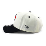 ニューエラ キャップ 9FORTY トロント ブルージェイズ MLB 2025 AMERICAN LEAGUE CHAMPIONS GREY BOTTOM A-FRAME SNAPBACK CAP CREAM